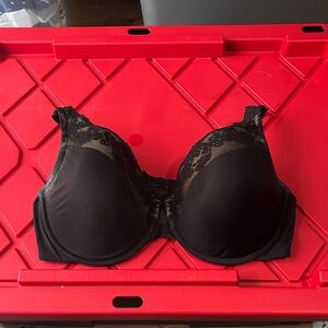Olga Elegant Black Lace Bra